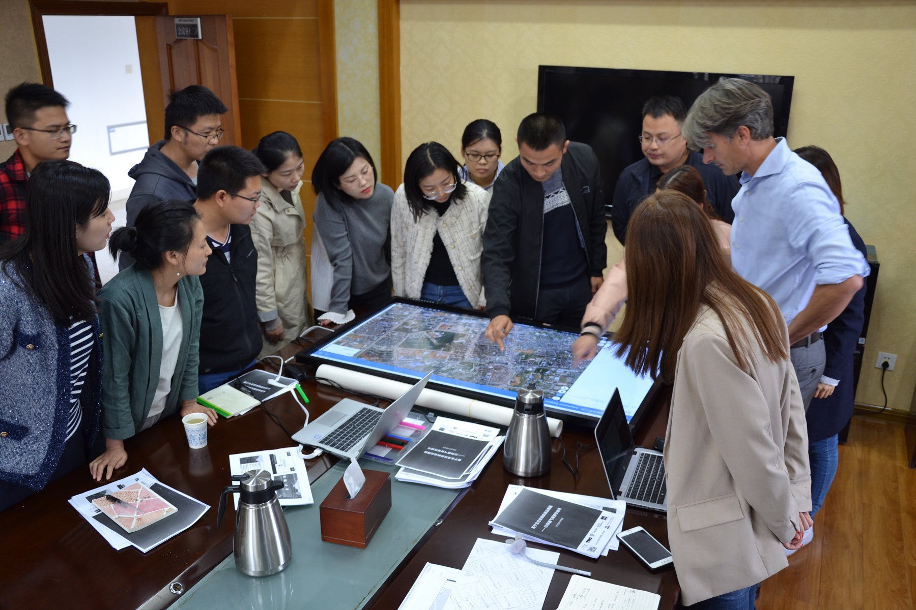 Working on the planning of adaptation measures with help of the Xiangtan Climate Resilient City Toolbox