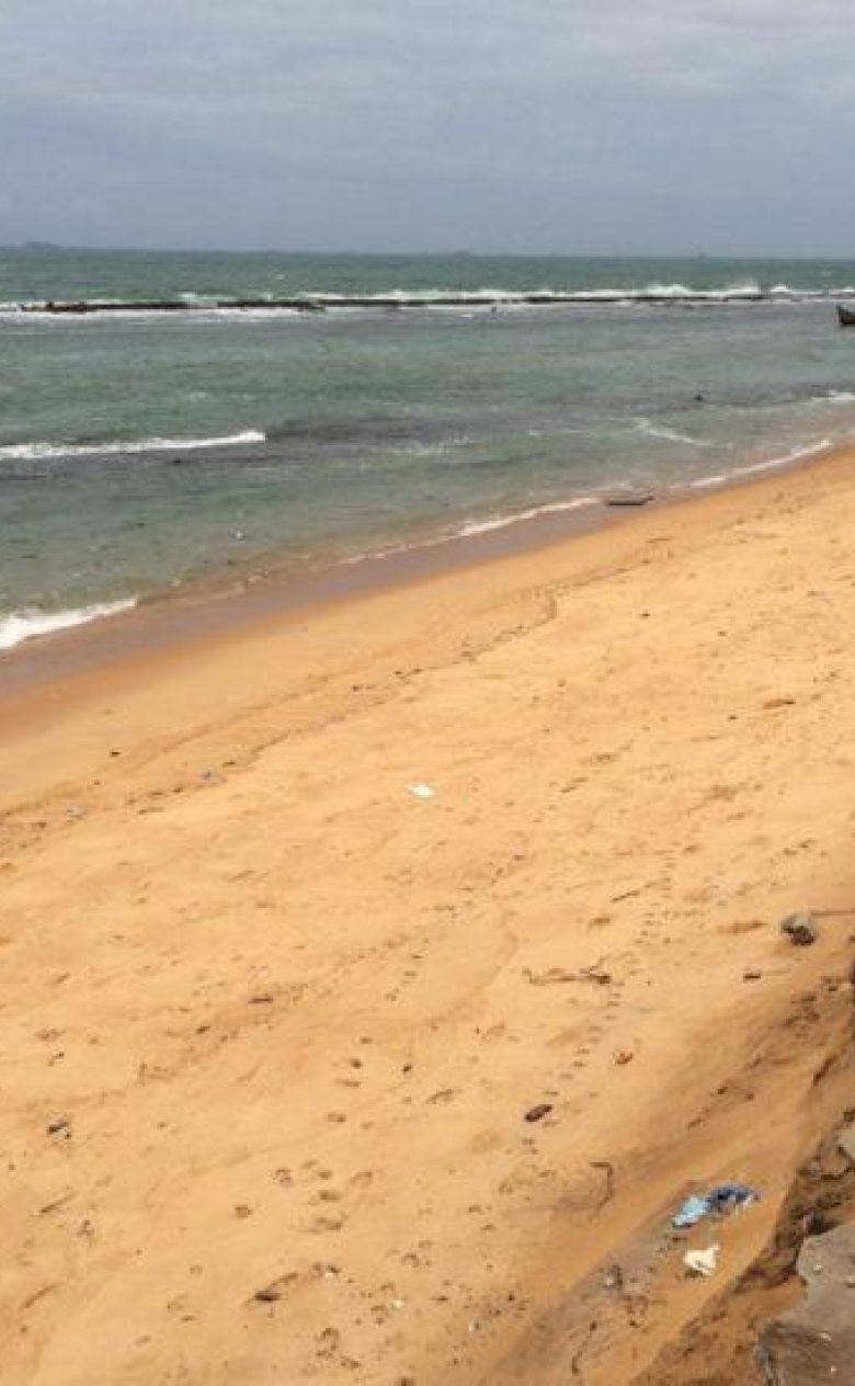 Coastal erosion Baguida beach Togo 735x551