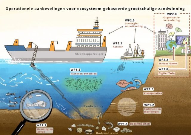 Operationale aanbevelingen voor ecosysteem-gebaseerde grootschalige zandwinning