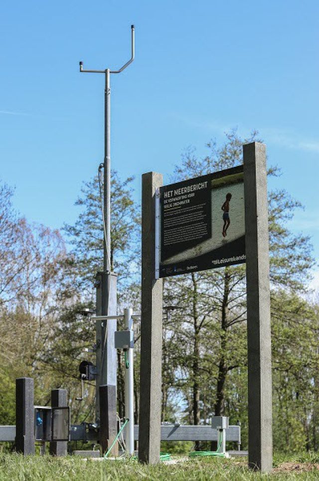 Weather station at Wylerbergmeer