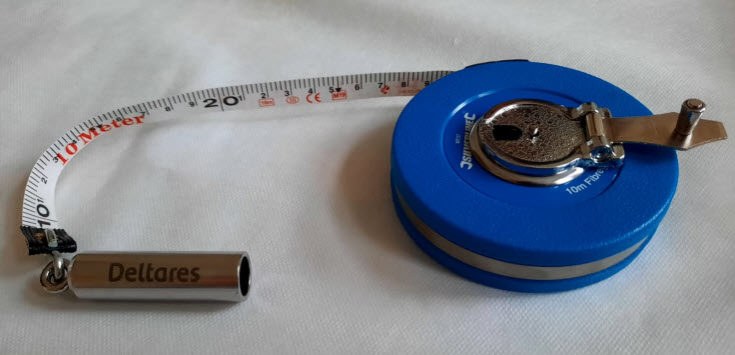 Plunger with tape measure